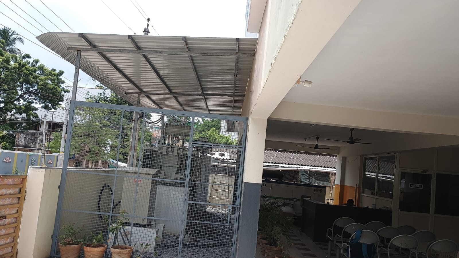 LT panel and transformer enclosure installed at an institutional client site